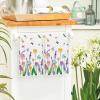 Artoid Mode Lavender Tulip Spring Kitchen Towels Dish Towels, 18×26 Inch Daily Seasonal Summer Decoration Hand Towels Set of 2(Beige)