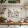 Artoid Mode Rabbit Tree Bunny Eggs Bird Flowers Leaves Easter Spring Kitchen Towels Dish Towels, 18×26 Inch Farmhouse Summer Decoration Cleaning Set of 2