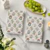 Artoid Mode Wildflower Spring Kitchen Towels Dish Towels, 18×26 Inch Farmhouse Summer Decoration Cleaning Set of 2