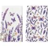 Artoid Mode Butterfly Lavender Spring Kitchen Towels Dish Towels, 18×26 Inch Farmhouse Summer Decoration Cleaning Set of 2