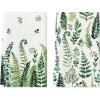 Artoid Mode Fern Leaves Spring Kitchen Towels Dish Towels, 18×26 Inch Farmhouse Summer Decoration Cleaning Set of 2