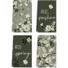 Artoid Mode Floral Hello Sunshine Spring Kitchen Towels Dish Towels, 18×26 Inch Farmhouse Summer Decoration Cleaning Set of 4