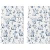 Artoid Mode Rabbit Flowers Happy Easter Spring Kitchen Towels Dish Towels, 18×26 Inch Farmhouse Summer Decoration Cleaning Set of 2