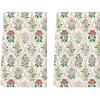 Artoid Mode Wildflower Spring Kitchen Towels Dish Towels, 18×26 Inch Farmhouse Summer Decoration Cleaning Set of 2