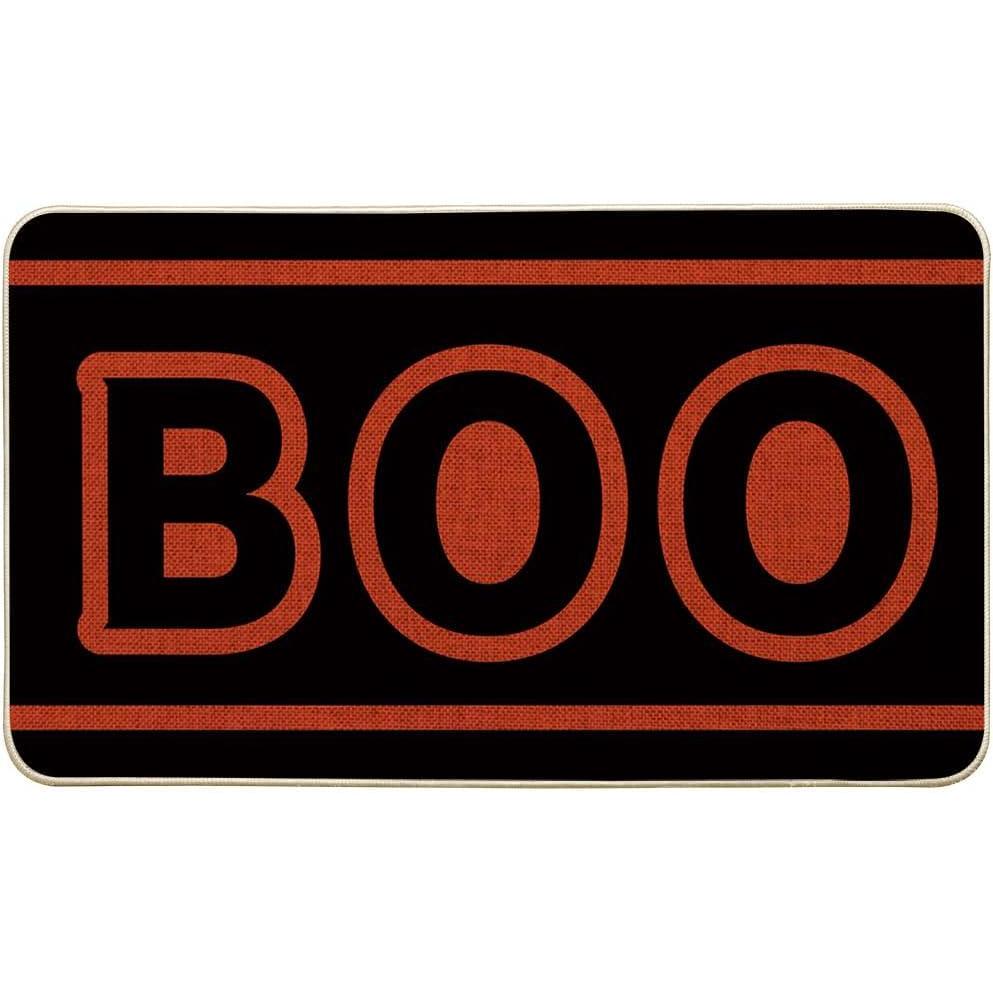 image:imageArtoid Mode Boo Halloween Doormat LowProfile Switch Rug Door Home Decor Mat Floor Mat for Indoor Outdoor 17x29 Inch
