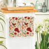 Artoid Mode Bee Butterfly Floral Spring Kitchen Towels Dish Towels, 18×26 Inch Farmhouse Summer Decoration Cleaning Set of 2
