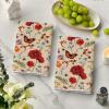 Artoid Mode Bee Butterfly Floral Spring Kitchen Towels Dish Towels, 18×26 Inch Farmhouse Summer Decoration Cleaning Set of 2
