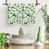 Artoid Mode Beige Clover Shamrock St. Patrick’s Day Kitchen Towels Dish Towels, 18×26 Inch Lucky Farmhouse Holiday Decoration Hand Towels Set of 2
