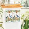Artoid Mode Bird Butterfly Floral Spring Kitchen Towels Dish Towels, 18×26 Inch Farmhouse Summer Decoration Cleaning Set of 2