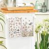 Artoid Mode Bird House Butterfly Floral Hello Spring Kitchen Towels Dish Towels, 18×26 Inch Farmhouse Summer Decoration Cleaning Set of 4
