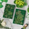 Artoid Mode Dark Green Checkered Clover Shamrock St.Patrick’s Day Kitchen Dish Towels, 18×26 Inch Farmhouse Holiday Decoration Cleaning Set of 2