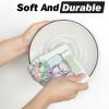 Artoid Mode Floral Bloom Vase Hello Spring Kitchen Towels Dish Towels, 18×26 Inch Seasonal Summer Decoration Hand Towels Set of 2