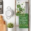 Artoid Mode Gnome Lucky Clover Shamrock St.Patrick’s Day Kitchen Dish Towels, 18×26 Inch Farmhouse Holiday Spring Decoration Cleaning Set of 2