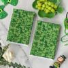 Artoid Mode Light Green Checkered Clover Shamrock St.Patrick’s Day Kitchen Dish Towels, 18×26 Inch Farmhouse Holiday Spring Decoration Cleaning Set of 2