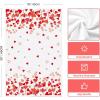 Artoid Mode Pink Love Heart Branch Valentine’s Kitchen Towels Dish Towels, 18×26 Inch Anniversary Wedding Decoration Cleaning Set of 2(Red)