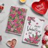 Artoid Mode Plant Floral Love Heart Valentine’s Kitchen Towels Dish Towels, 18×26 Inch Anniversary Wedding Decoration Cleaning Set of 2
