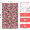 Artoid Mode Plant Floral Love Heart Valentine’s Kitchen Towels Dish Towels, 18×26 Inch Anniversary Wedding Decoration Cleaning Set of 2