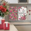 Artoid Mode Plant Floral Love Heart Valentine’s Kitchen Towels Dish Towels, 18×26 Inch Anniversary Wedding Decoration Cleaning Set of 2