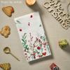 Artoid Mode Red Wildflower Floral Valentine’s Kitchen Towels Dish Towels, 18×26 Inch Anniversary Wedding Decoration Cleaning Set of 2(Green/Red)