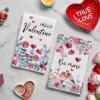 Artoid Mode Rose Floral Love Heart Bird Valentine’s Kitchen Towels Dish Towels, 18×26 Inch Anniversary Wedding Decoration Cleaning Set of 2