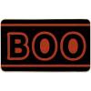 Artoid Mode Boo Halloween Doormat, Low-Profile Switch Rug Door Home Decor Mat Floor Mat for Indoor Outdoor 17×29 Inch