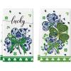 Artoid Mode Chinoiserie Clover Shamrock St.Patrick’s Day Kitchen Dish Towels, 18×26 Inch Farmhouse Holiday Spring Decoration Cleaning Set of 2