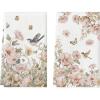 Artoid Mode Floral Bird Butterfly Spring Kitchen Towels Dish Towels, 18×26 Inch Farmhouse Summer Decoration Cleaning Set of 2