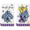Artoid Mode Iris Florals Colorful Beads Mardi Gras Kitchen Towels Dish Towels, 18×26 Inch Farmhouse Decoration Cleaning Set of 2