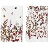 Artoid Mode Red Wildflower Floral Valentine’s Kitchen Towels Dish Towels, 18×26 Inch Anniversary Wedding Decoration Cleaning Set of 2(Black)