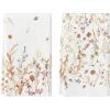 Artoid Mode Red Wildflower Floral Valentine’s Kitchen Towels Dish Towels, 18×26 Inch Anniversary Wedding Decoration Cleaning Set of 2(Orange/Purple)