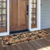 Artoid Mode America Stars Memorial Day Welcome Doormat, 4th of July Patriotic Independence Day Home Decor Low-Profile Switch Rug Door Mat Floor Mat for Indoor Outdoor 17×47 Inch(Beige)