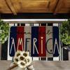 Artoid Mode Vertical Stripe American Flag Stars Patriotic 4th of July Doormat, Memorial Day Home Decor Switch Rug Door Mat Floor Mat 17×29 Inch