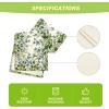 Artoid Mode Green Flowers Floral Eucalyptus Summer Table Runner, Seasonal Spring Kitchen Dining Table Decoration for Home Party Decor 13×72 Inch(Beige)