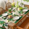 Artoid Mode Gnome Lucky Charm Lucky St. Patrick’s Day Placemats Set of 4, 12×18 Inch Seasonal Spring Table Mats for Party Kitchen Dining Decoration