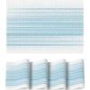 Artoid Mode White Pink Vinyl Placemats Set of 4, Washable Heat Resistant Non-Slip Woven Plastic PVC Easter Place Mats for Farmhouse Holiday Party Kitchen Dining Decor(White/Blue)