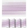 Artoid Mode White Pink Vinyl Placemats Set of 4, Washable Heat Resistant Non-Slip Woven Plastic PVC Easter Place Mats for Farmhouse Holiday Party Kitchen Dining Decor(White/Purple)