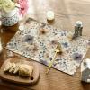 Artoid Mode Poppy Floral Spring Placemats Set of 4, 12×18 Inch Seasonal Summer Holiday Table Mats for Party Kitchen Dining Decoration