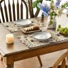 Artoid Mode Poppy Floral Spring Placemats Set of 4, 12×18 Inch Seasonal Summer Holiday Table Mats for Party Kitchen Dining Decoration