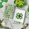 Artoid Mode Checkered Lace Clover Shamrock St.Patrick’s Day Kitchen Dish Towels, 18×26 Inch Farmhouse Holiday Decoration Cleaning Set of 2