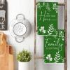 Artoid Mode Heart Irish Leaves Home Sweet Home St. Patrick’s Day Kitchen Towels Dish Towels, 18×26 Inch Farmhouse Spring Decoration Cleaning Set of 4