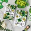 Artoid Mode Necklace Clover Shamrock St.Patrick’s Day Kitchen Dish Towels, 18×26 Inch Farmhouse Holiday Spring Decoration Cleaning Set of 2