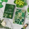 Artoid Mode Sage Shamrock Leaves Lucky Charm St. Patrick’s Day Kitchen Towels Dish Towels, 18×26 Inch Farmhouse Spring Decoration Cleaning Set of 4