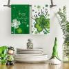 Artoid Mode Shamrock Heart Lucky Happy St. Patrick’s Day Kitchen Towels Dish Towels, 18×26 Inch Farmhouse Spring Decoration Cleaning Set of 4