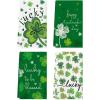 Artoid Mode Shamrock Heart Lucky Happy St. Patrick’s Day Kitchen Towels Dish Towels, 18×26 Inch Farmhouse Spring Decoration Cleaning Set of 4