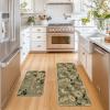 Artoid Mode Daisy Flowers Hello KM035 Spring Kitchen Mats Set of 2, Home Decor Low-Profile Kitchen Rugs for Floor – 17×29 and 17×47 Inch