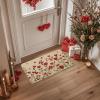 Artoid Mode Growing Love Heart Valentines Doormat, Home Decor Low-Profile Switch Rug Door Mat for Indoor Outdoor 17×29 Inch