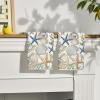 Artoid Mode Seashell Coral Starfish Summer Kitchen Towels Dish Towels, 18×26 Inch Farmhouse Summer Seasonal Decoration Hand Towels Set of 2