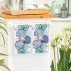 Artoid Mode Seashell Snail Starfish Summer Kitchen Towels Dish Towels, 18×26 Inch Farmhouse Summer Seasonal Decoration Hand Towels Set of 2