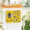Artoid Mode Yellow Summer Bee Kind Kitchen Towels Dish Towels, 18×26 Inch Farmhouse Summer Decoration Hand Towels Set of 2