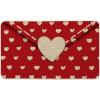 Artoid Mode Envelope Valentines Day Doormat, Home Decor Low-Profile Switch Rug Door Mat for Indoor Outdoor 17×29 Inch(Red)